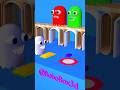 Funny Cube Monster 😂 #satisfying #shorts