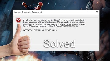 A problem has occurred with your display driver (0x887A0001: DXGI_ERROR_INVALID_CALL) | Solved!!