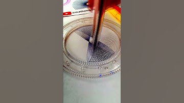 Just look at this pattern😍 Magic with a spirograph #shorts #2024