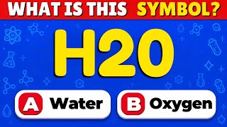 🔥 Guess the Element by Its Symbol! 🧪 | 50 Questions Chemistry Quiz
