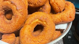 Old fashioned cake donuts.