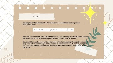 MAT 183 | VIDEO PRESENTATION | APPLICATION OF DIFFERENTATION ( APPLIED MAXIMUM AND MININUM PROBLEM)