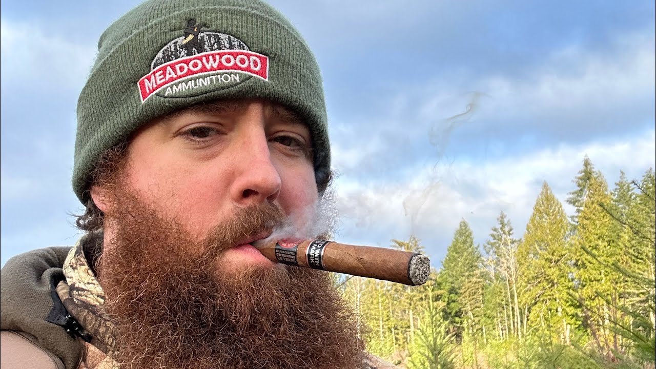 Last Day Of Deer Season Smoking A Makers Mark Infused Cigar To End The last-day-of-deer-season-smoking-a-makers-mark-infused-cigar-to-end-the