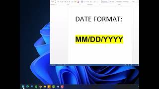 UPDATE WINDOWS DATE FORMAT (MM/dd/YYYY)