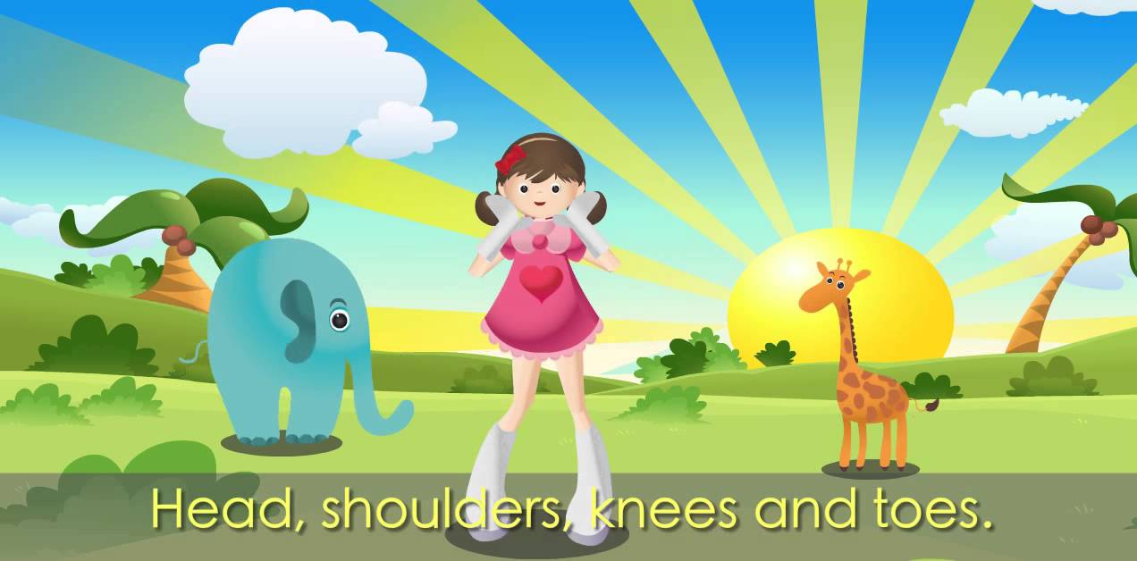 【eteaching】Head, shoulders, knees and toes. YouTube