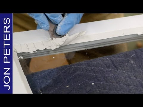 How to Repair a Broken Window - Window Glazing