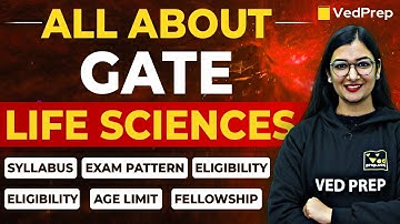 GATE Life Sciences 2026 | GATE Syllabus, Exam Pattern, Eligibility, Books & Fellowship!