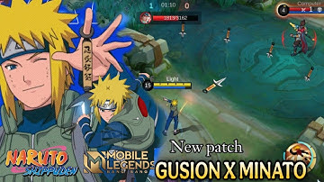 NEW‼️ SCRIPT SKIN GUSION  X  MINATO ( NARUTO - MLBB ) COLLABORATION 2025
