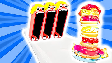 Pancake Run game!🥞 All levels mobile gameplay walkthrough Android, iOS #09