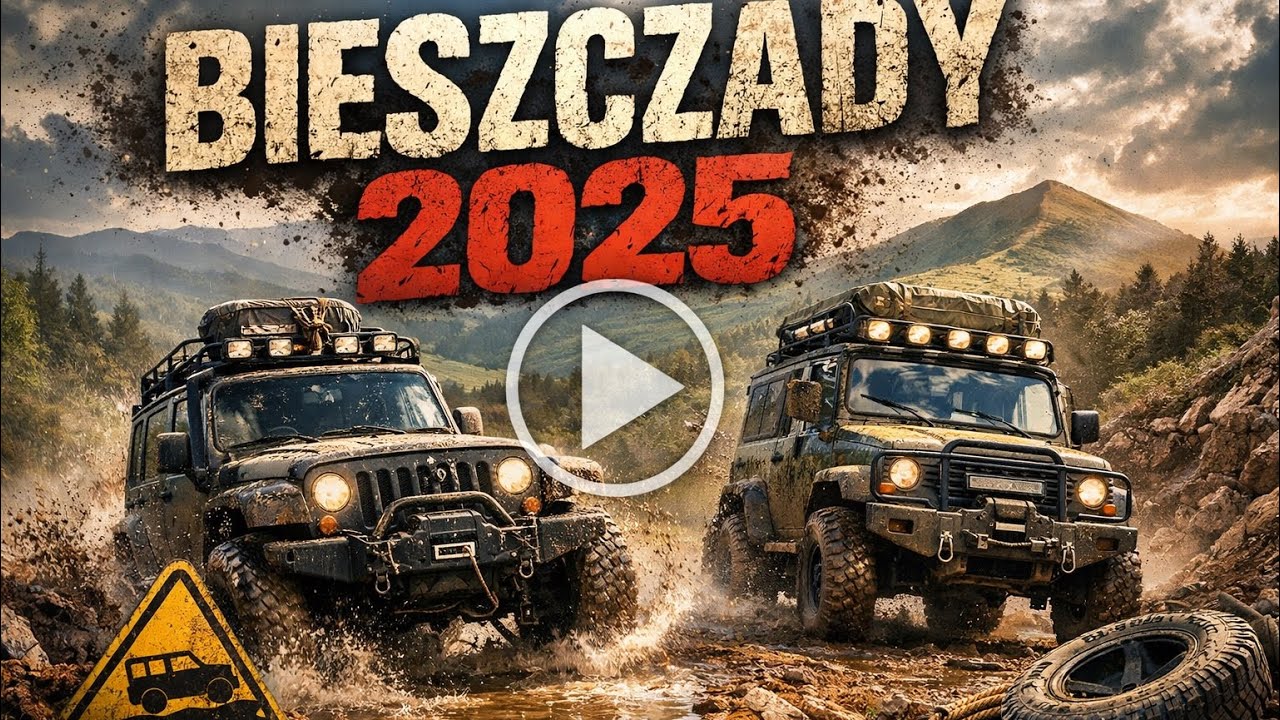 Bieszczady 20-24.10.2025 Horda 4x4 offroad 