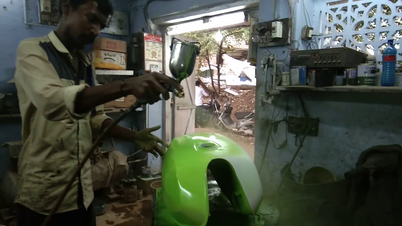 Madurai bike painting YouTube