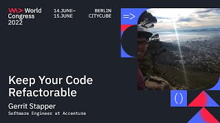 Keep Your Code Refactorable