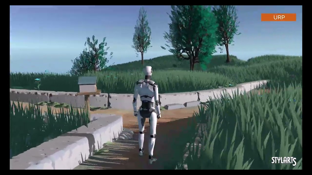 Stylized Azure Hillside, video preview 14