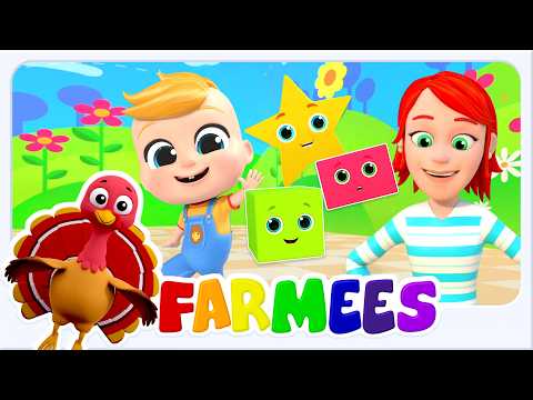 Kształty Piosenka Film Edukacyjny | Rymowanki dla Dzieci 😄