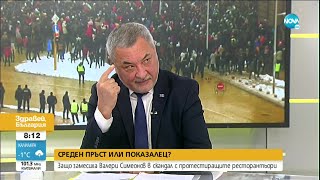 картинка: Валери Симеонов: Не съм показвал среден пръст, попитах ги къде им е умът - Здравей, България