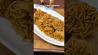 Crispy Cone Samosa Recipe samosa conesamosa recipe shortsfeed trending snacks crispy shorts