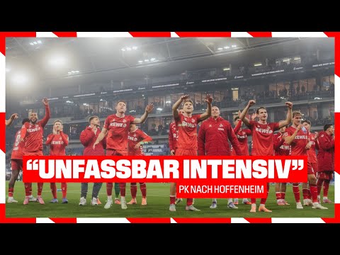 "Haben uns alles abverlangt" - Pressekonferenz nach Hoffenheim | TSG Hoffenheim - 1. FC Köln 0:1