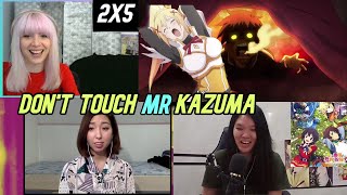 Don't Touch Mr KAZUMA | Konosuba - Reaction Mashup
