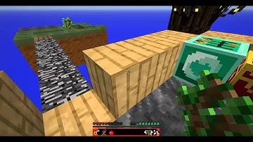 Minecraft: 4 player skyblock w/zombienutbuster and stud part 2