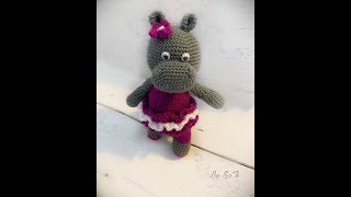 Игрушка крючком, бегемотик крючком. Часть 2. Игрушка крючком, бегемотик крючком. Часть 2.