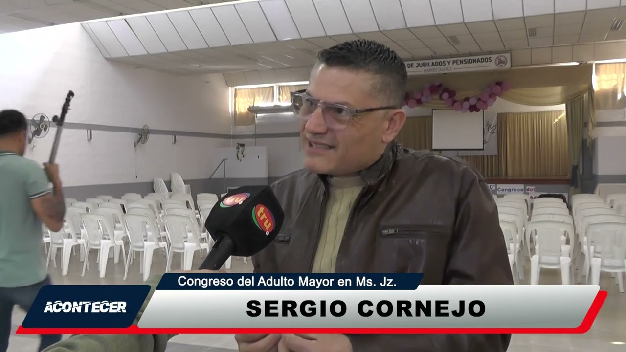 Marcos Juárez: Se llevó a cabo un Congreso de Adultos Mayores en la ciudad. Más detalles