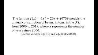 Quadratic Inequality Application: Solve on Graphing Calculator screenshot 2