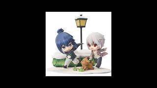 No. 6 Shion and Nezumi A Distant Snowy Night Version Chibi Statue