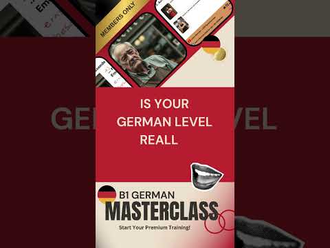 Is Your German Really B1? 🇩🇪 | German B1 Level Test #Shorts