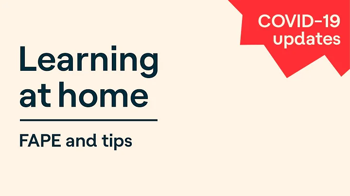 COVID-19: Learning at Home