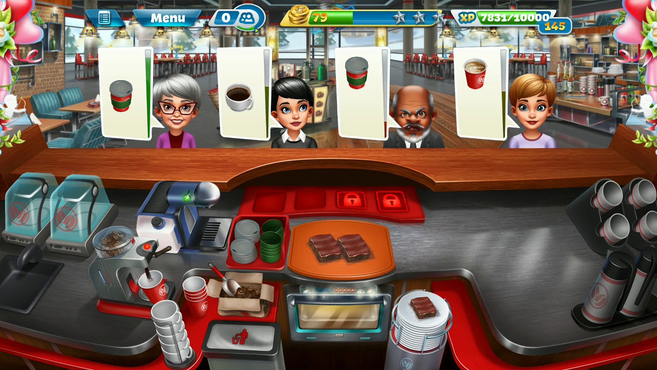 Cooking Fever Day 552 Michelle's Cafe - YouTube