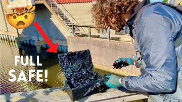 Safe Full Of Jewelry Found Magnet Fishing! We