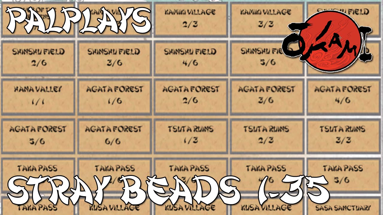 Okami: Stray Beads #1-35 - YouTube