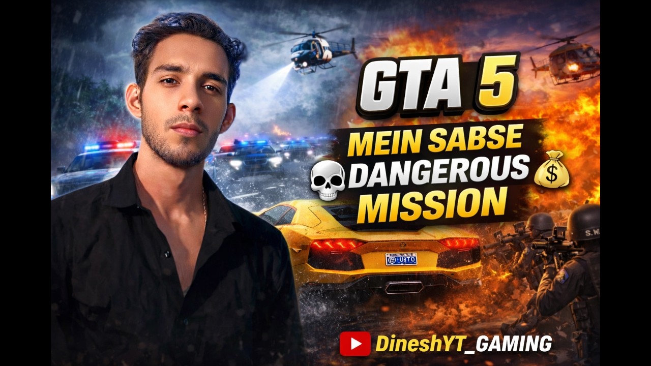 GTA 5 Mein Sabse Dangerous Mission 😱
