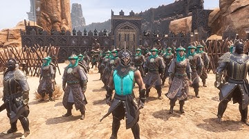 Demons VS Turanians (Part 4) - Conan Exiles Cinematic Battle