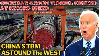 China's Shield Tunneling Machine Achieve Astounding Speed in Completing Tunnel Connection in Georgia