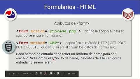 Unidad II - Elementos HTML para formularios - 01