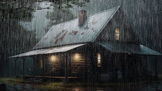 Rain Sounds for Sleep - 24 Hours of Relaxation with Rooftop Thunder and Rain Sounds at Night screenshot 5