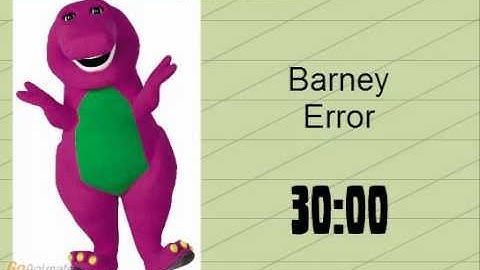 Barney Error 2