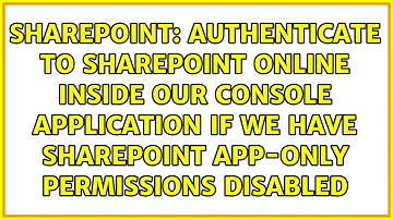 Authenticate to SharePoint online inside our console application if we have SharePoint app-only...