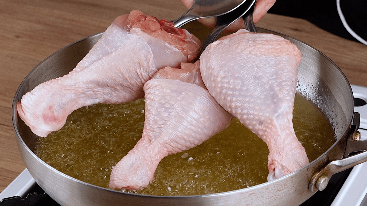 Hace un año que no voy a KFC, muslos crujientes en pocos minutos