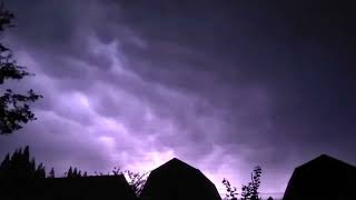 Purple lightning 💜 🌩 storm