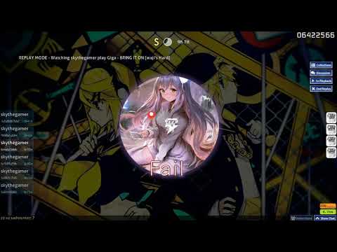 Giga - BRING IT ON ft. Kagamine Rin & Len (OSU! on Hard and S)