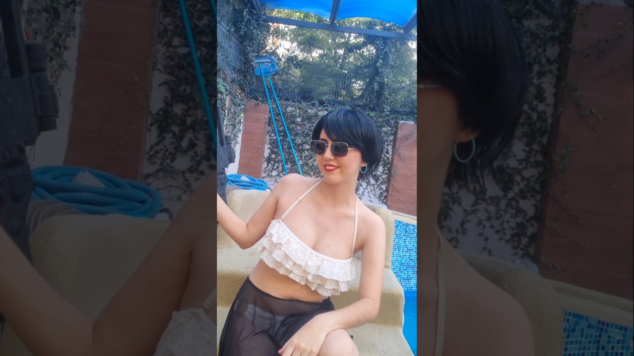 Mas de algunos cosplays debla pool party tematica de Fortnite 