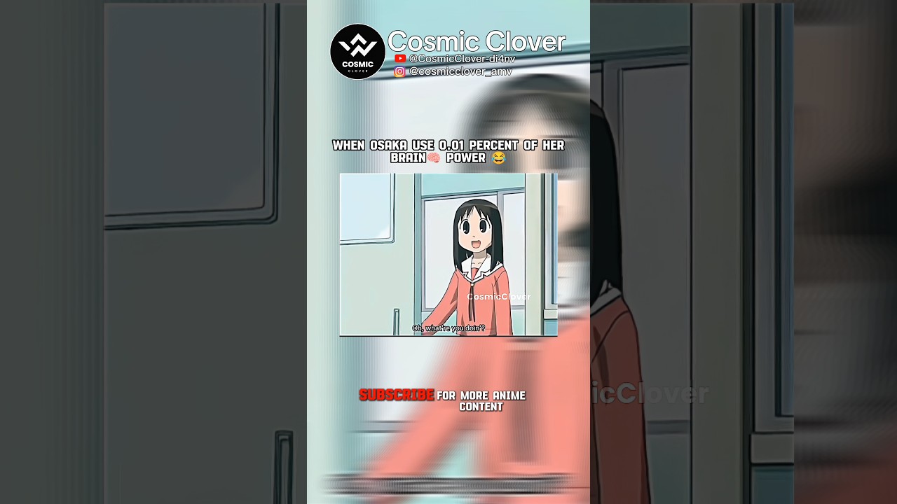When Osaka use 0.01 percent of her knowledge 😂 #anime #animeedit #animememes #edit #ytshorts