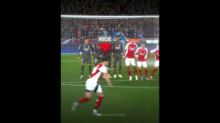 Declan Rice Freekick Today 💀💀💀 Comment "EDIT" For Free AE Presets