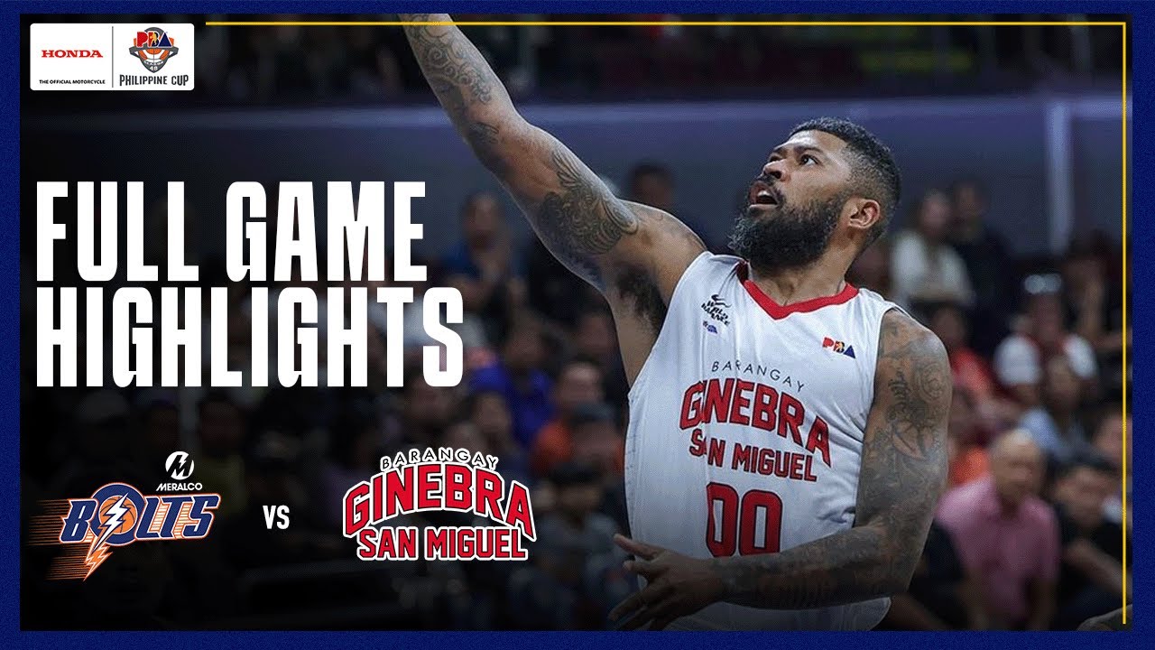 BRGY. GINEBRA vs MERALCO FULL GAME HIGHLIGHTS | PBA SEASON 48 PHILIPPINE CUP | MAY 24, 2024