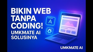 Bikin Website mudah tanpa coding - UMKMate solusinya..