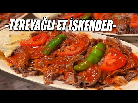 Yaprak Etten Tereyağlı İskender Kebabı !