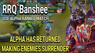 Rrqbanshee Alpha Gameplay, Turret Lebih Penting Dari Segalanya Avl Gameplay - Mobile Legends