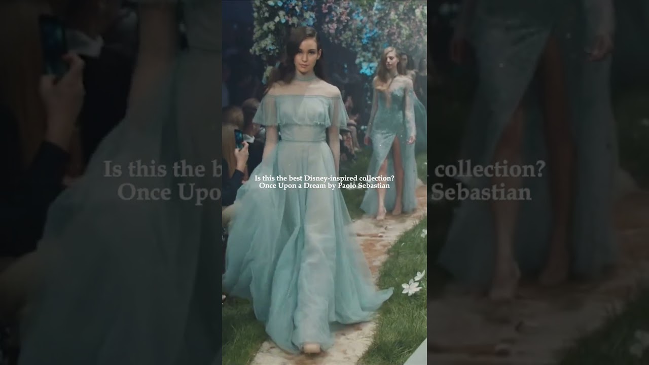 When Disney inspires Couture,  Paolo Sebastian Spring/Summer 2018 couture  